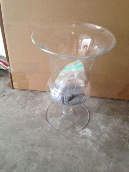 Glass vase 12