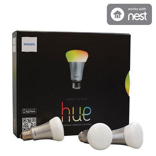 Philips Hue A19 Smart LED Light Bulb Starter Kit