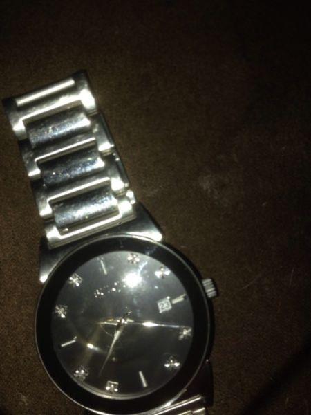 Diamond bulova watch