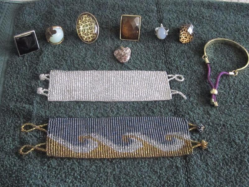costume jewellery - rings,bracelets,pendants,necklaces,chains