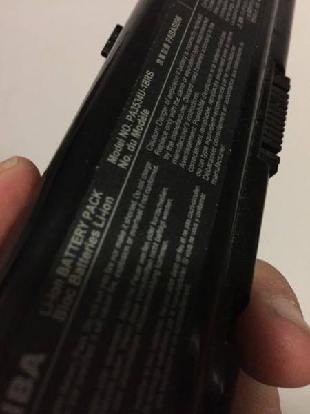 Toshiba laptop battery