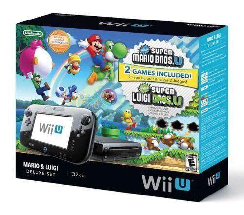 Wii U Deluxe Set: New Super Mario Bros & New Super Luigi U