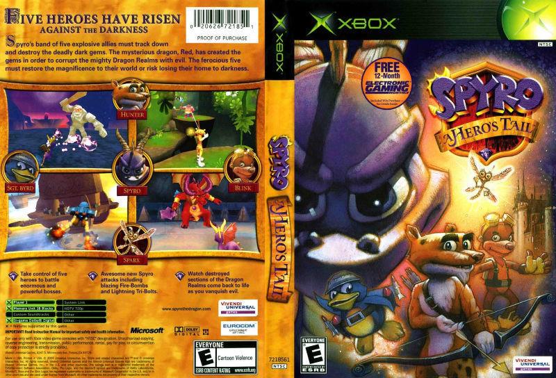 Wanted PlayStation 2 Spyro Heroes Tail