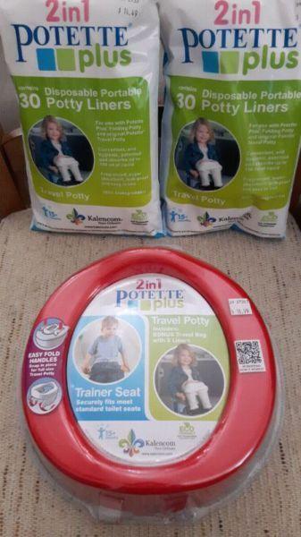 2in1 Potette Plus Travel Potty