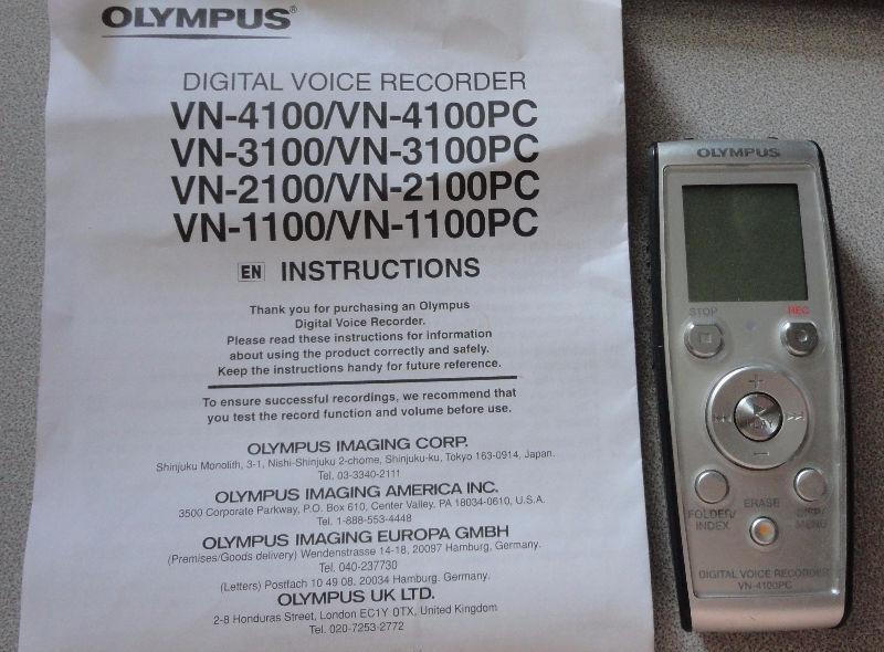 Olympus Digital Voice Recorder-like new