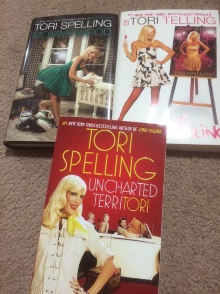 Tori Spelling, Shania, Kate Gosslin Books