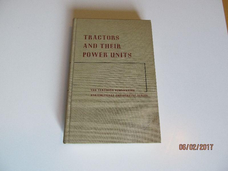 Tractors and Their Power Units - Vintage Hardcover