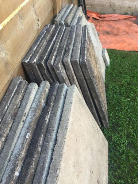 Wanted: Cement Patio Blocks. Pay Dollar + Each