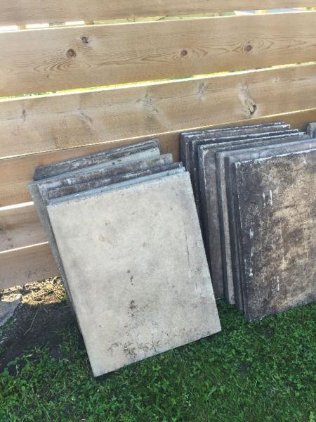 Wanted: Cement Patio Blocks. Pay Dollar + Each