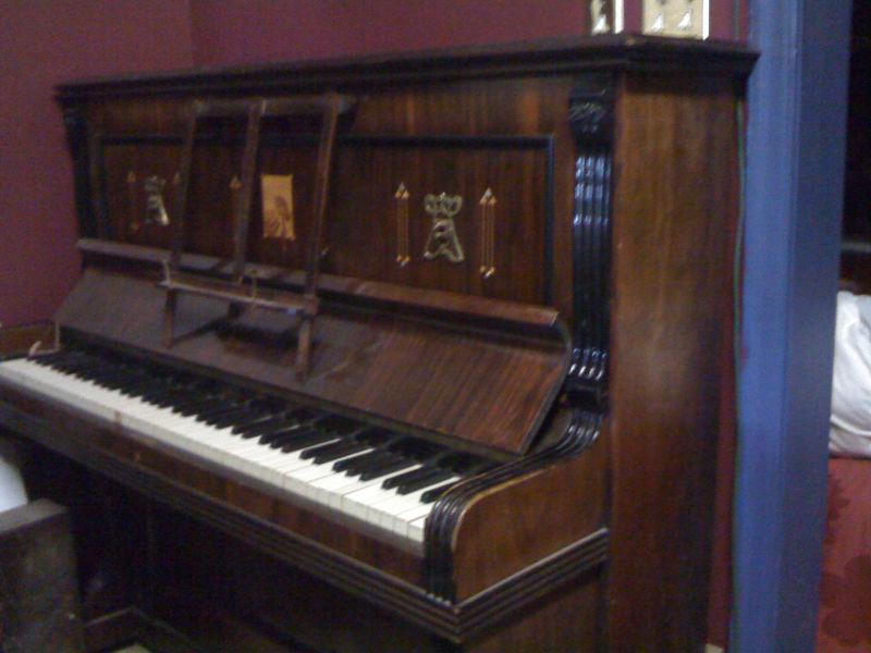 Beautiful rare antique piano
