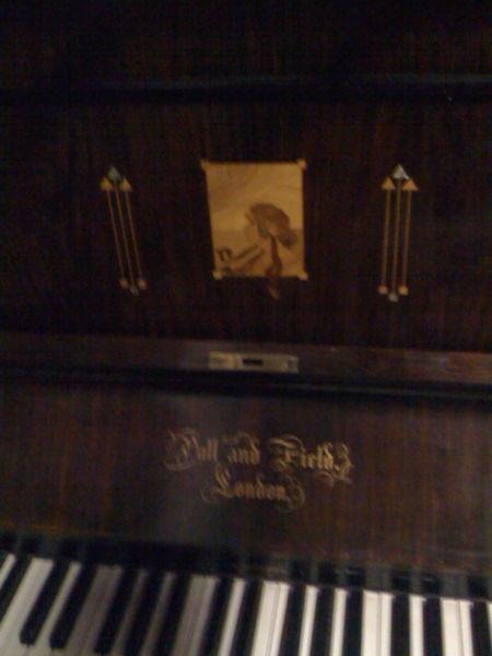 Beautiful rare antique piano