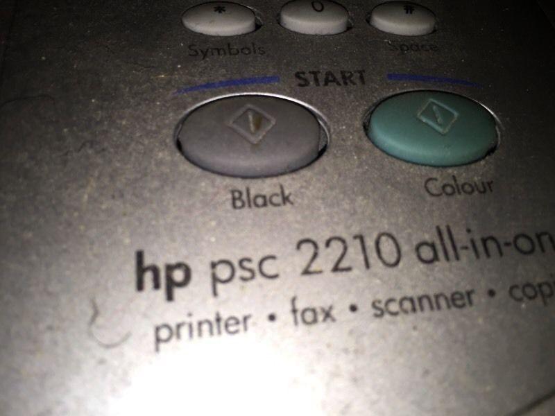 HP PSC 2210 all-in-one printer