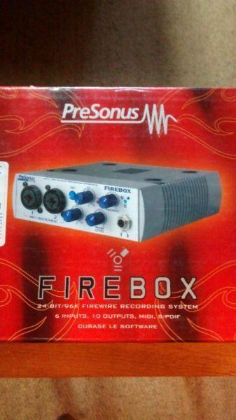 PreSonus Firebox - Audio Recording Equipment