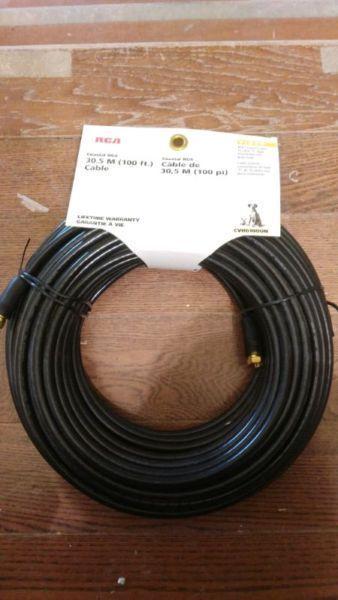 100 ' New TV cable