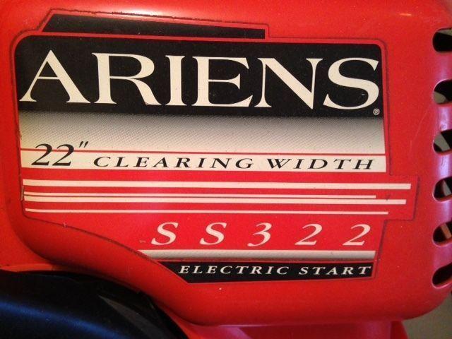 Ariens 3HP Snowthrower MOVING MUST SELL