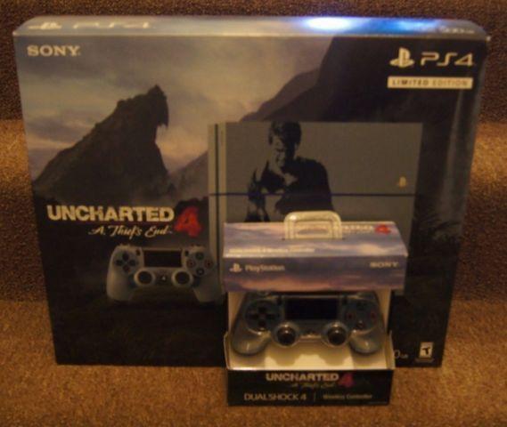 Brand New Unopened PlayStation 4 Uncharted 4 Console Bundle