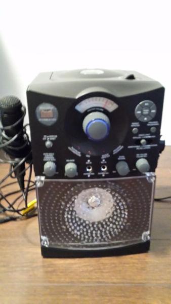 Karaoke machine light show system, brand: ONN