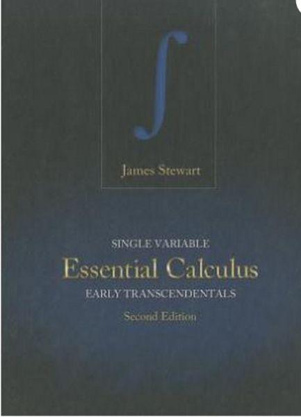 Essential Calculus,Single Variable, Early Transcendentals (2nd E