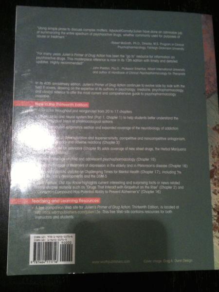 Julien's Primer of Drug Action, 13th Ed