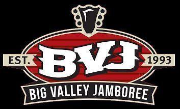 Big Valley Jamboree 2 weekend GA and 1 site