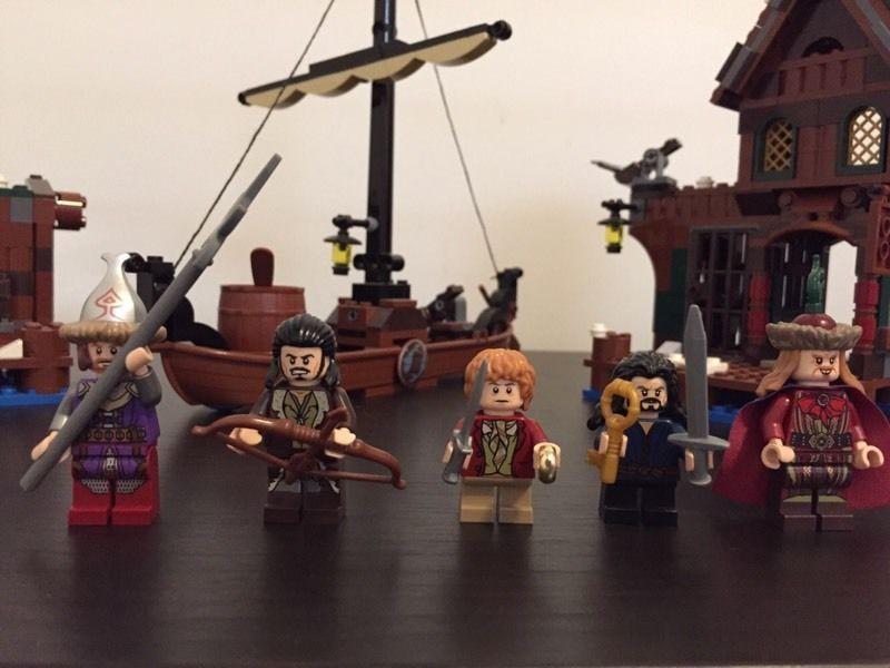 Lego the Hobbit - escape from lake town