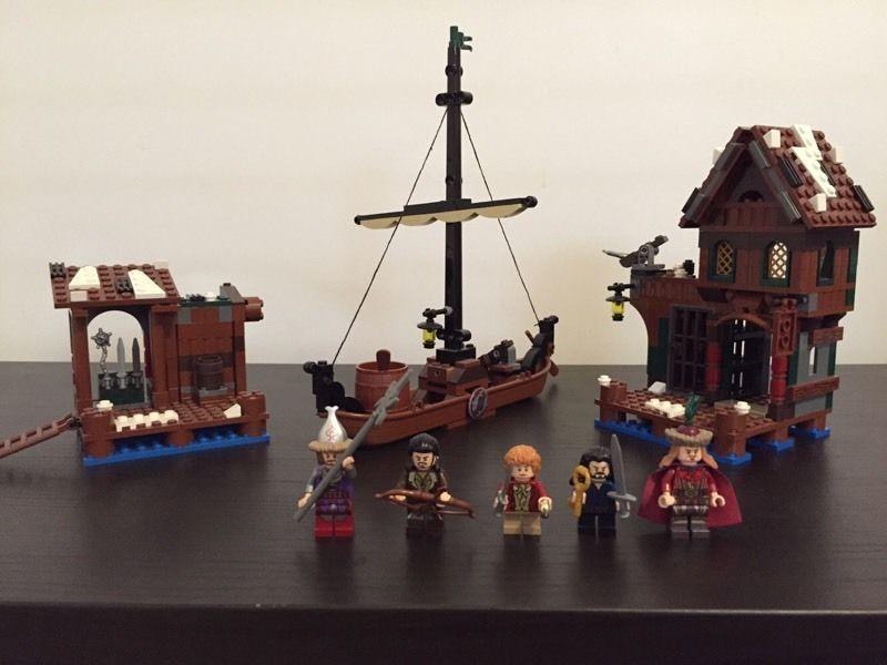 Lego the Hobbit - escape from lake town