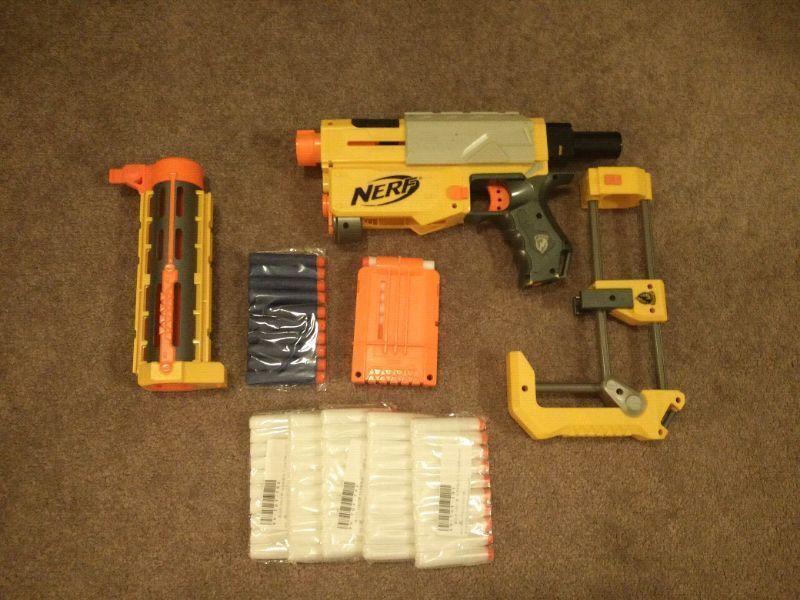 Wanted: Nerf Gun With All Extension & Bullet Packs!