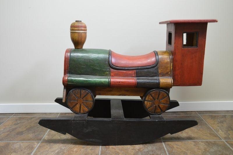 WOODEN ROCKING TRAIN - GREAT CONDITION