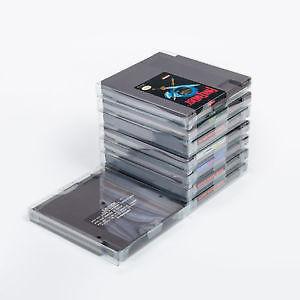buy clear protectors for N64, SNES, NES carts GBA boxes