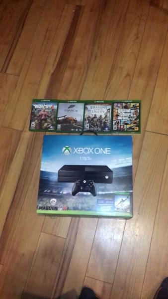 1 TB Xbox One with games