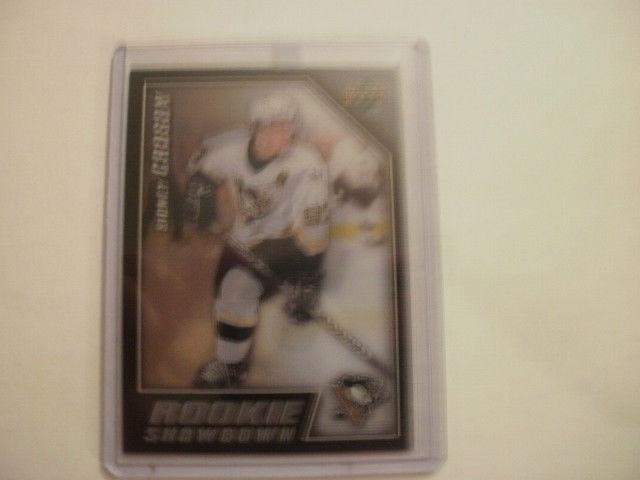 2006 Rookie Showdown Crosby/Ovechkin hologram hockey card