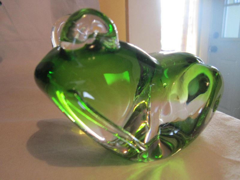 Crystal - Art Glass - Frog box 1