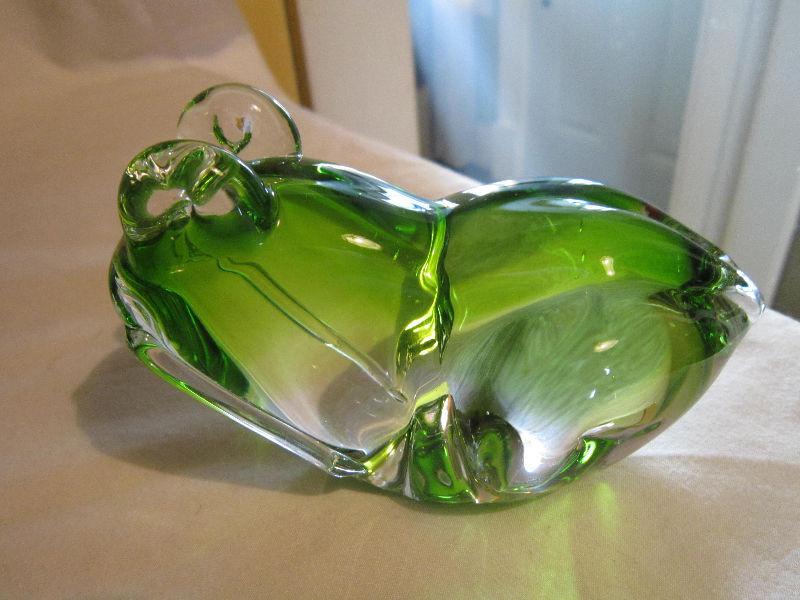 Crystal - Art Glass - Frog box 1