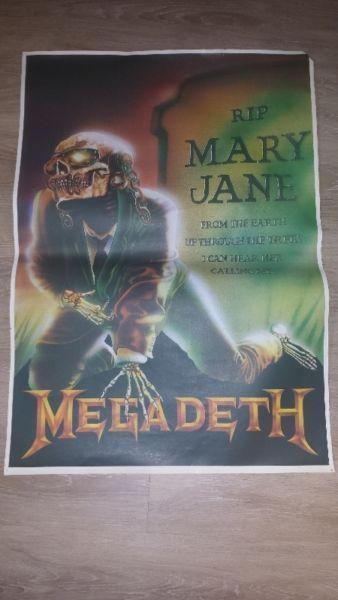 Megadeth - 2 posters - Vintage