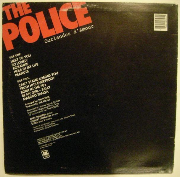 The Police - Outlandos d'Amour (Vinyl LP)