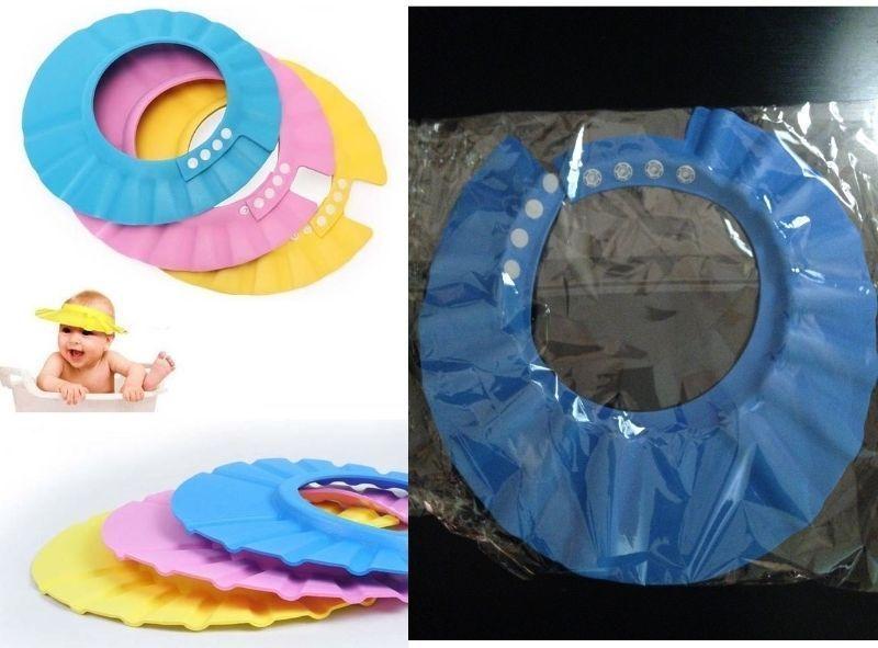 NEW Baby Soft Adjustable Shower Cap Shield