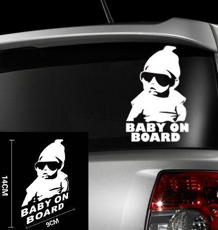 BABY ON BOARD CAR DECAL