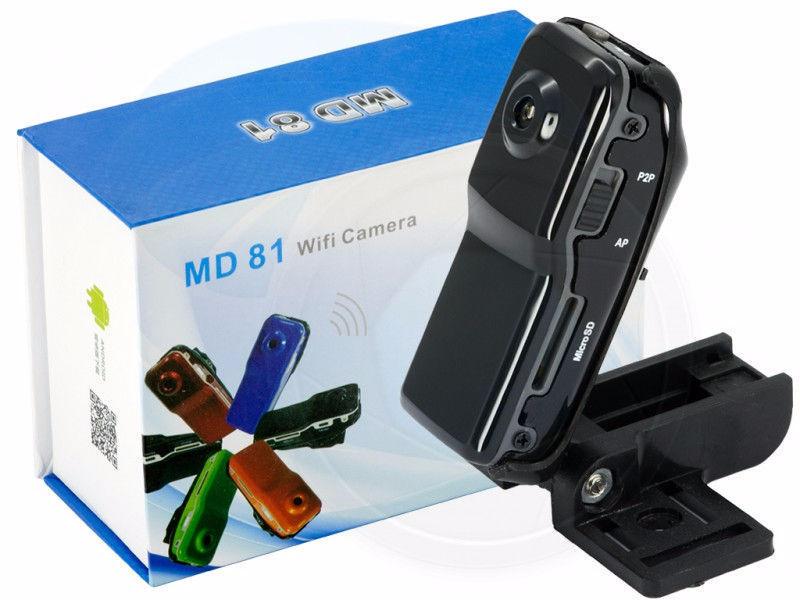 Wi-Fi MD-81 2.0 MP CMOS Hands-free Mini DV Video Camera USB TF
