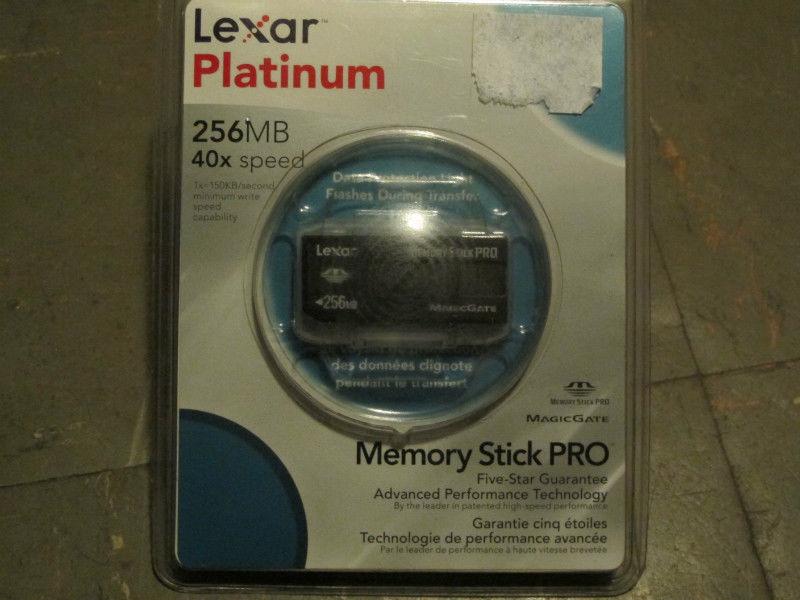 256MB Memory Stick Pro