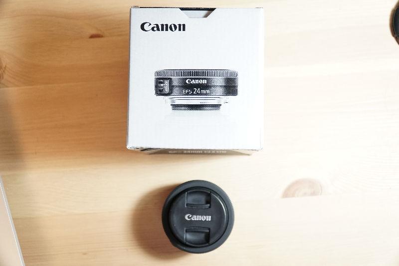Canon 24mm F/2.8 STM Pancake Lens