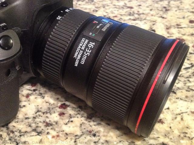 Canon EF 16-35mm F4 L IS USM ultra wide angle lens