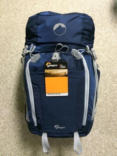 LOWE PRO ROVER 45L AW CAMERA BAG/BACKPACK - BRAND NEW!!