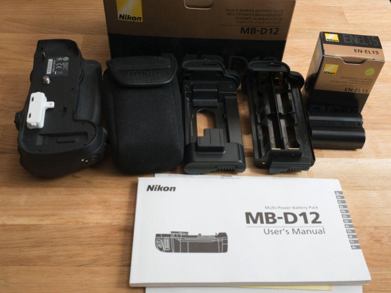 Nikon MB-D12 Grip for D800 *price reduced*
