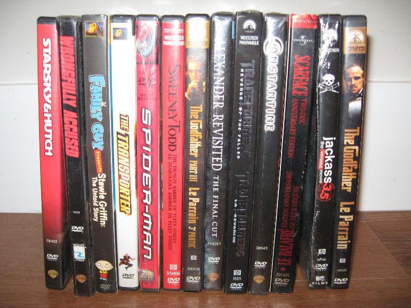 Various DVDs $5 each