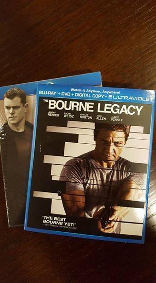 Bourne Blurays 1-4 (First three are brand new, sealed)