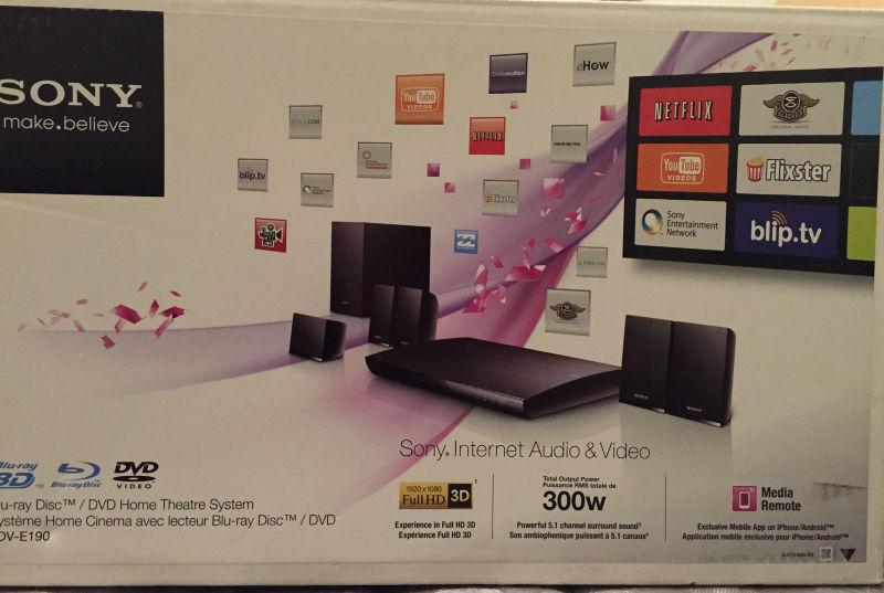 Blue ray/home theatre system