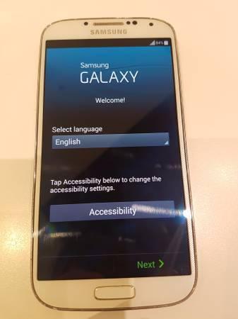 USED Unlocked Samsung Galaxy S4 White