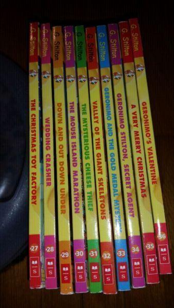 Geronimo stilton books