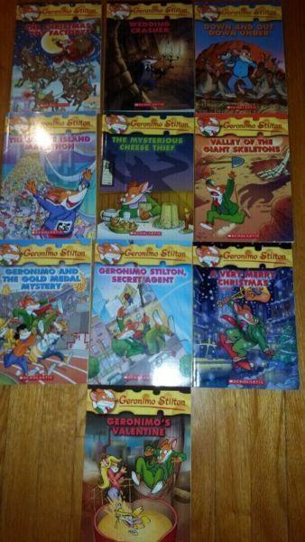 Geronimo stilton books