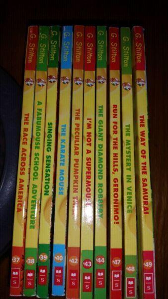 Geronimo stilton books